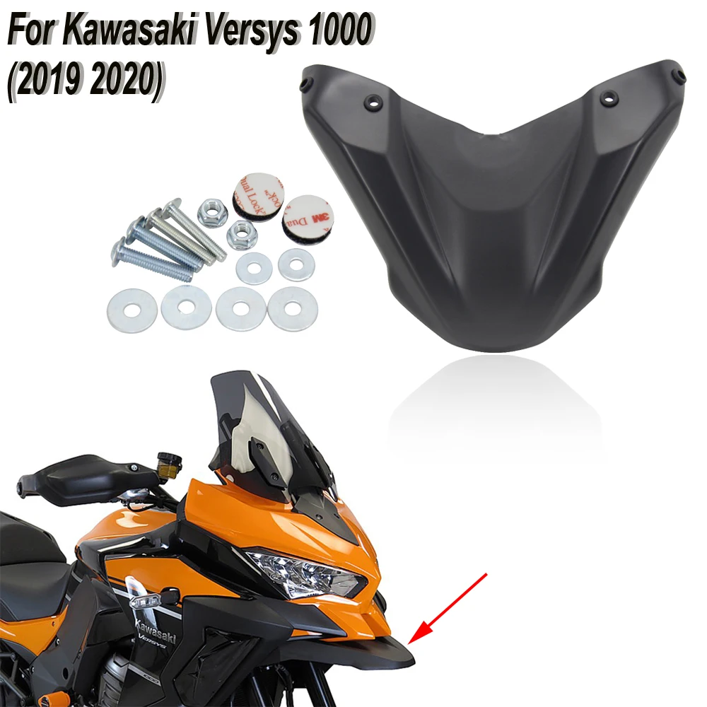 

New For Kawasaki Versys 1000 S SE 2021 2020 2019 Motorcycle Front Beak Fairing Extension Wheel Extender Cover