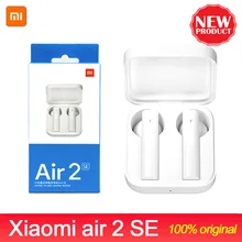 Original Air 2 SE Xiaomi AirDots True Wireless Bluetooth Headset Sports Active Noise Reduction AI Control Earplugs Super stereo