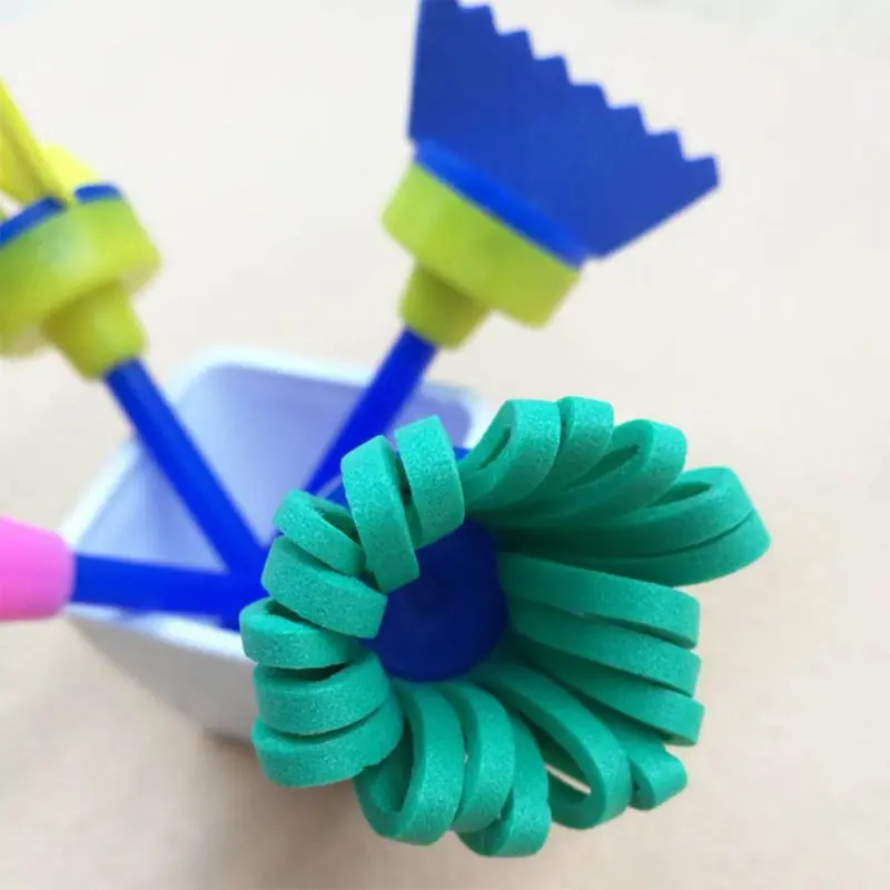 4 шт. Детские губки для рисования | Игрушки и хобби