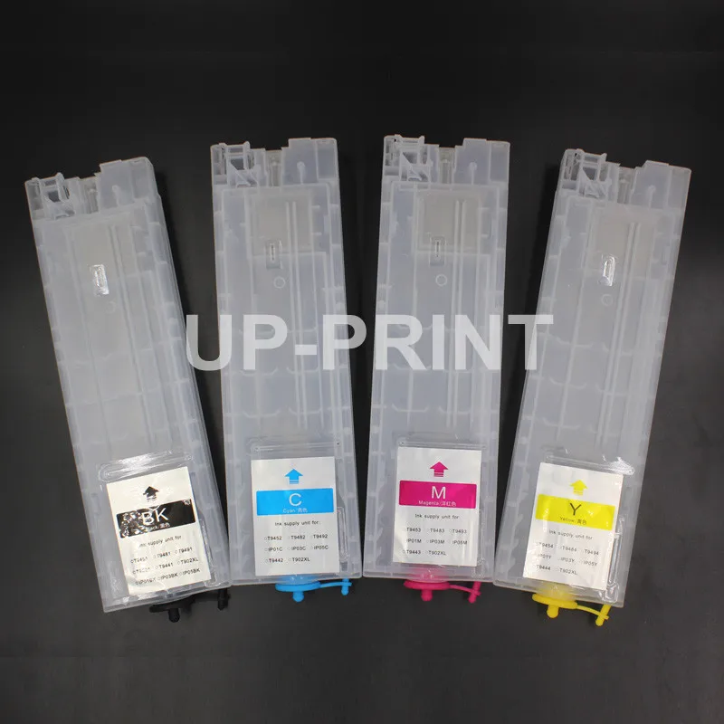 UP 1setT944 T945 T946 перезаправляемый картридж совместимый для Epson WF-C5290 WF-C5790 WF-C5210 WF-C5710 принтер с чипом