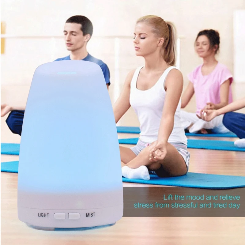 

Essential Oil Diffuser Aroma Diffuser Quiet Vintage Mist Humidifier for Office Home Bedroom 120Ml