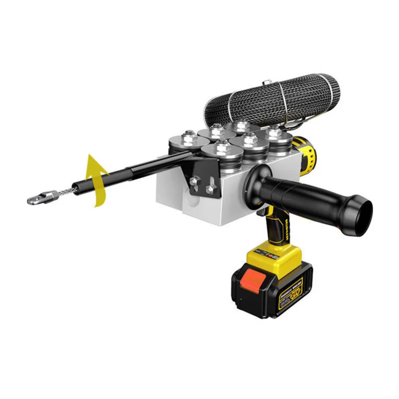 

Wire Puller 21V 2.0A Wireless Power Tools Electrician Decorator Wear Tube Automatic Stringing Machine Circuit Layout THB5267