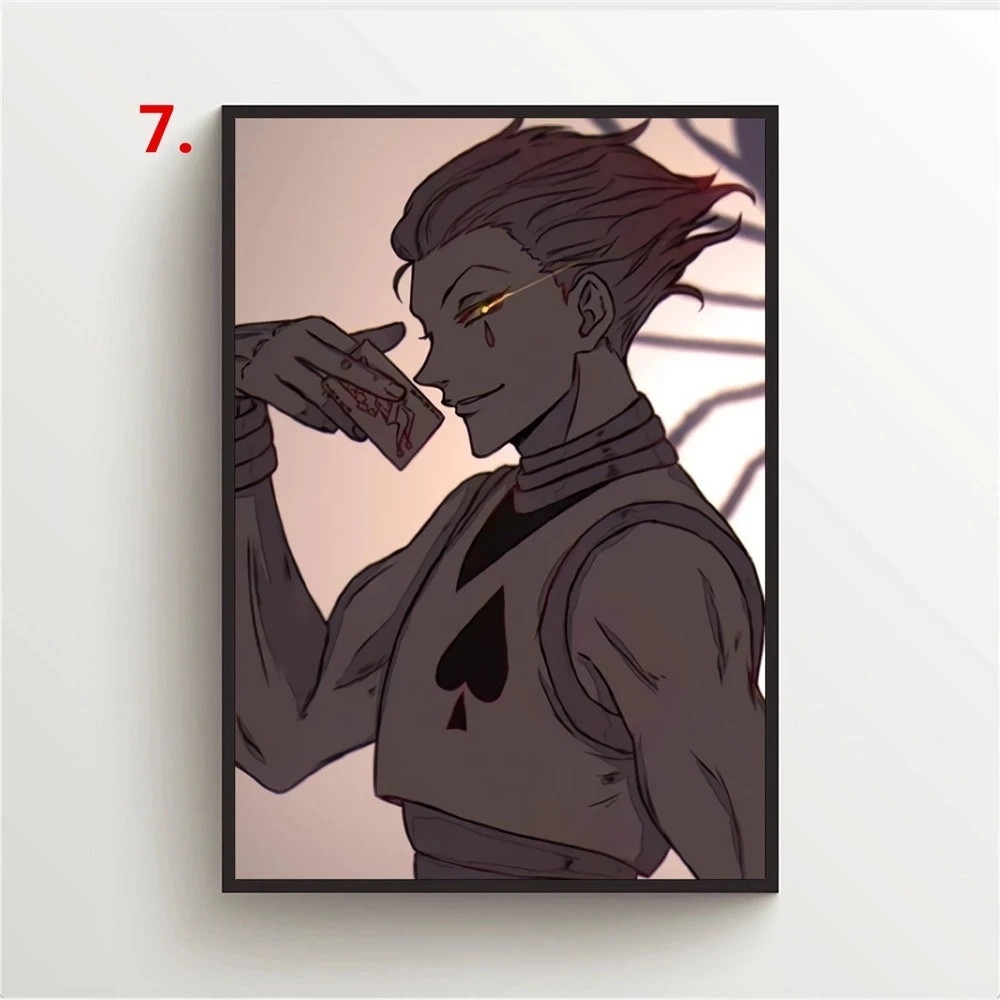 Классическое аниме настенное Искусство Декор для гостиной Охотник X Hunter Hisoka Morow