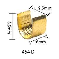 50100 batches of 454d u shaped crimping terminal copper wire buckle 454t 454a 454b 454c lug sertir connection