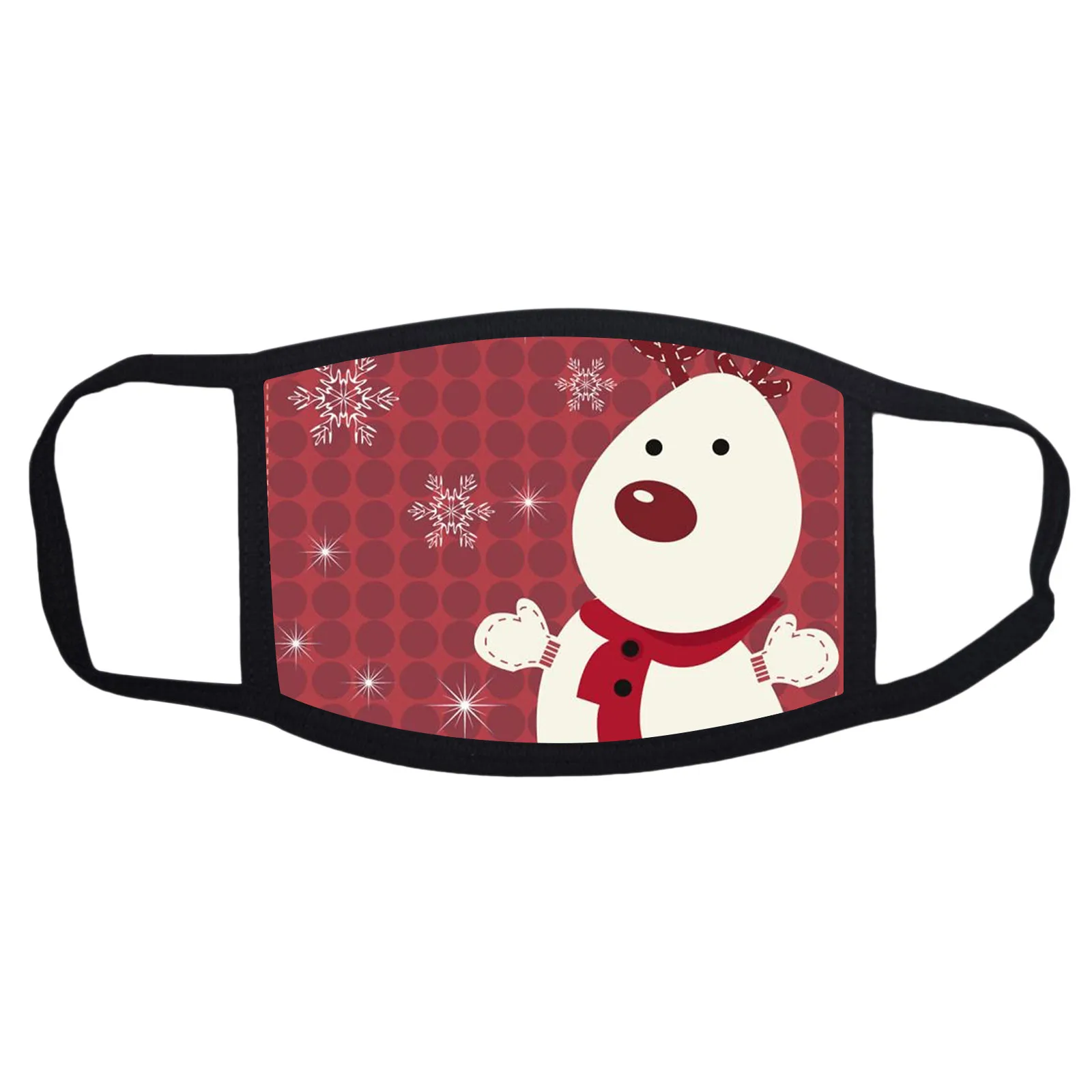 

1pcs Christmas Adult Masks Face Mask Fashion Breathable Face Mask Washable Cotton Masks Mascarillas