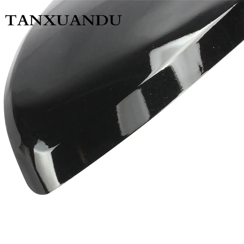 Черная крышка для дверного зеркала крыло отделка заднего вида чехол подходит SMART