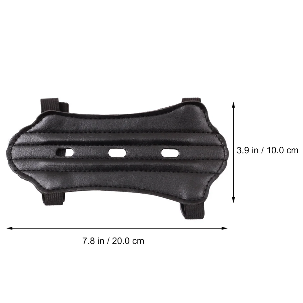 

1 Pair of Archery Arm Guard Children Leather Forearm Protector Archery Accessory