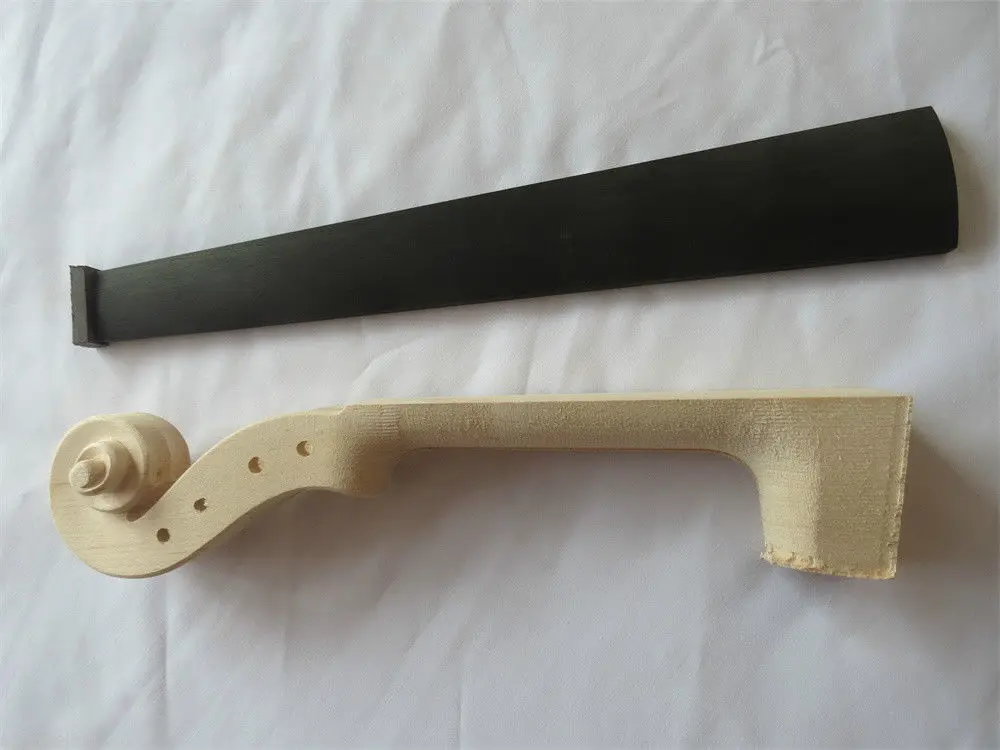 1 шт. высокое качество ручная резьба кленовый белый вырез Виола 16 дюймов с черным