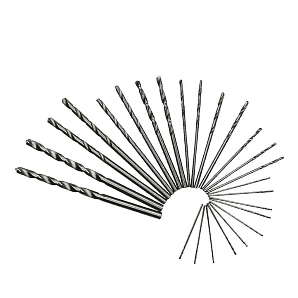 10/25 шт высокоскоростная стальная Мини дрель набор HSS микро сверла сверл для