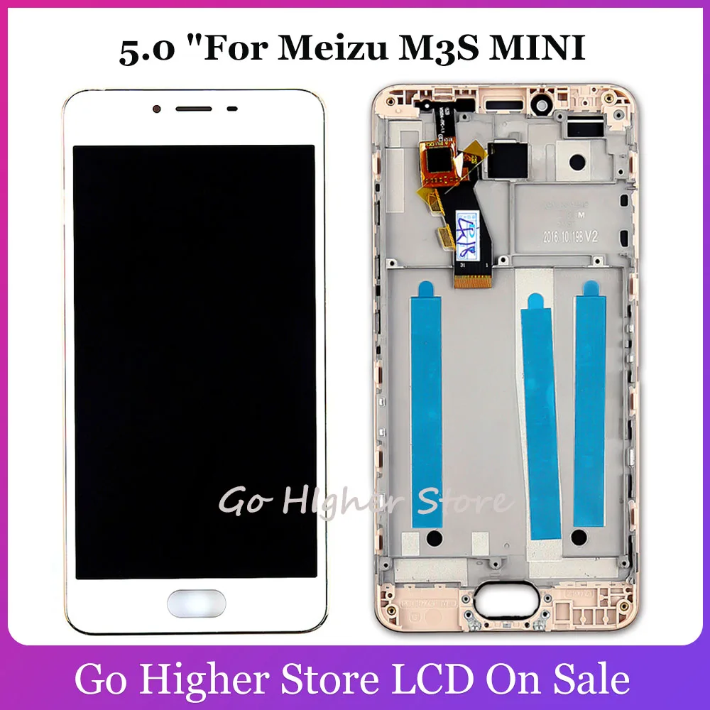 ЖК-дисплей с сенсорным экраном 5 0 дюйма для Meizu M3S MINI Y685H телефона | Мобильные