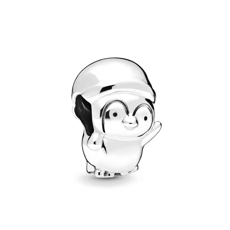 Браслет из серебра 925 пробы с подвеской в виде медведя кота лошади | Украшения и