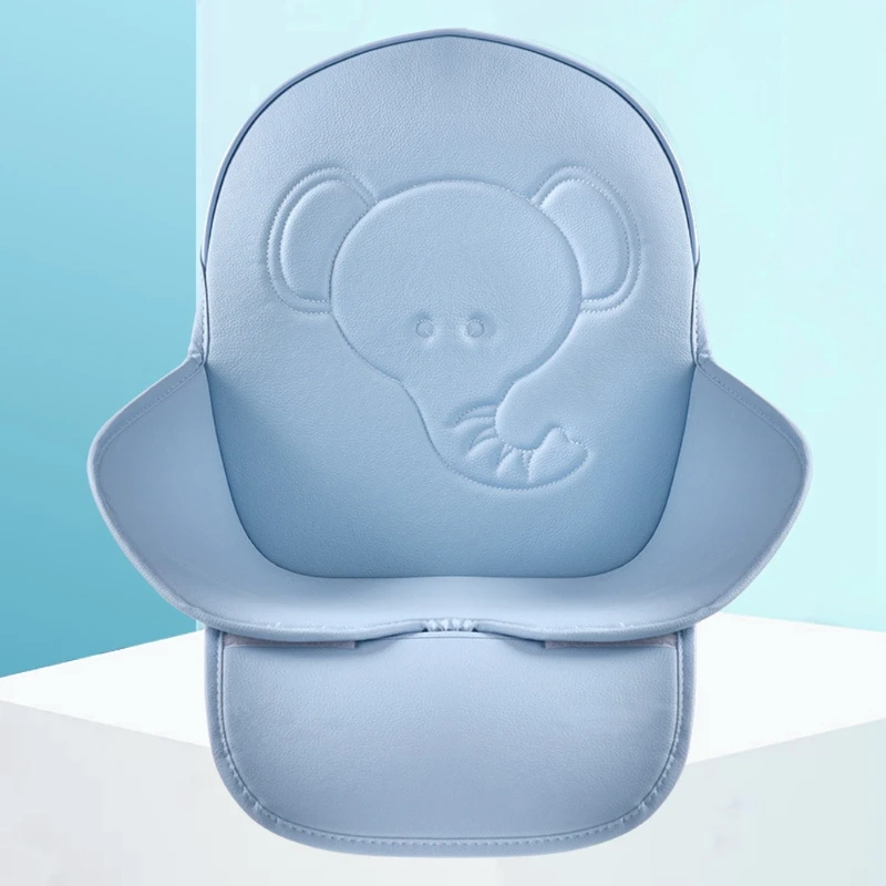 

Universal PU Leather Waterproof High Chair Seat Cushion Cover Mat Cartoon Cushion Mat For Baby Kids Feeding Chair Accessories