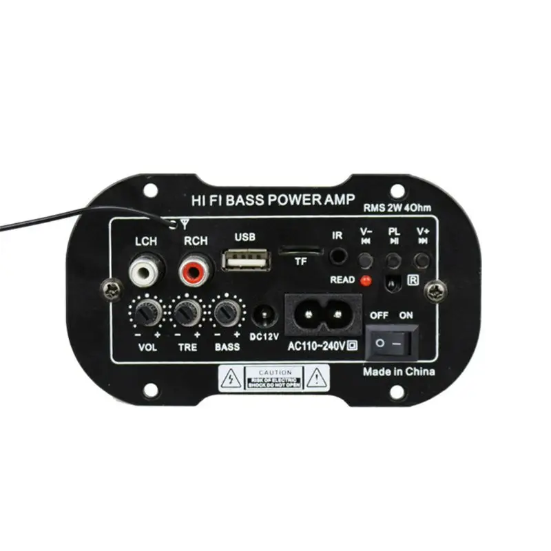 Новый автоматический сабвуфер с басами стерео усилитель мощности дистанционным