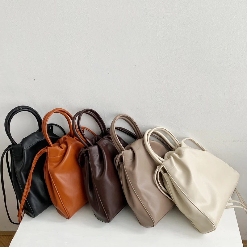 

Женская сумка через плечо, из искусственной кожи, с ручкой сверху, многоцелевые сумки