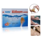 Лейкопластырь лейкопластырь для небольших ран, 50 шт.кор., водонепроницаемый, дышащая повязка клей