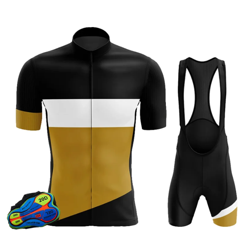 

Summer Men'S professional Cycling Suits, Short-Sleeved breathable Mountain Bikes Jersey Cycling suit