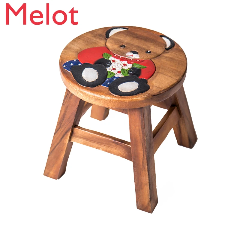

Solid Wood Stool