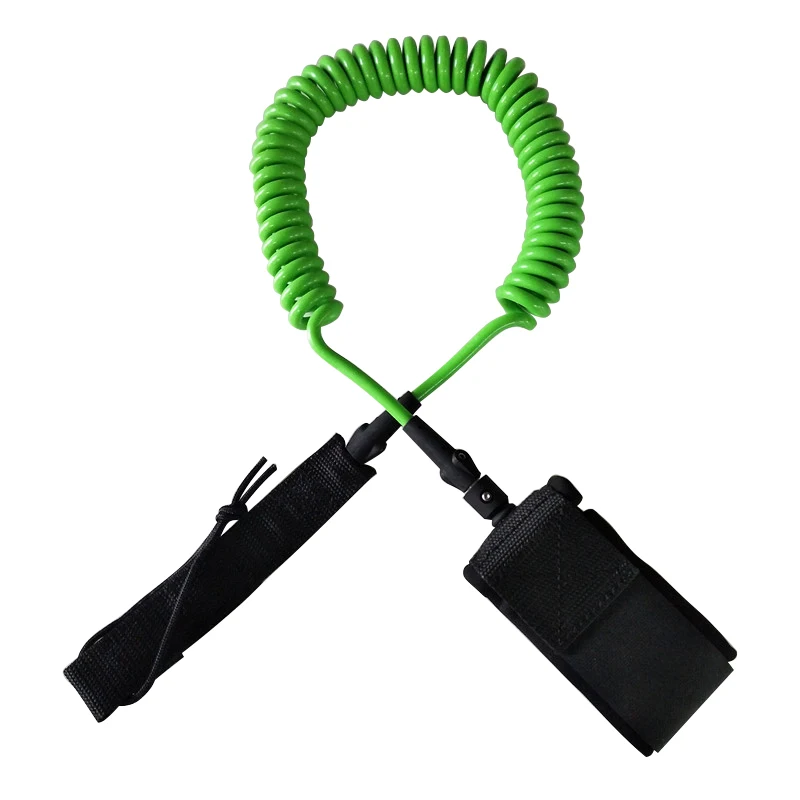 SUP доска для серфинга 6 футов 7 мм спираль Yep. Спираль 5 цветов|coiled leashes|sup coiled leashsurfboard