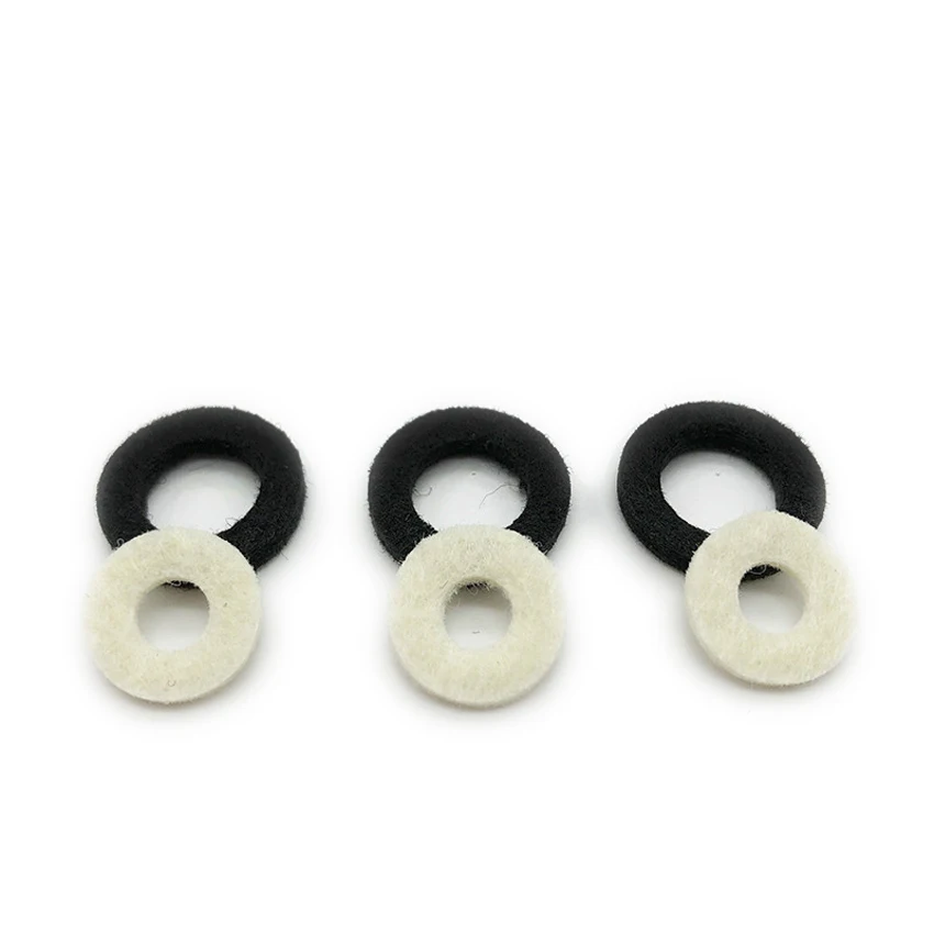 

10 sets = 60pcs trumpet pads wool felt trumpet repair parts 3mm