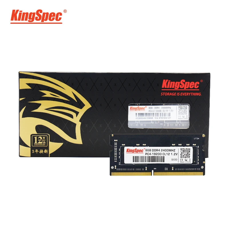

ОЗУ KingSpec, ddr4, 4/8/16 ГБ, 2666 МГц, 1,2 в