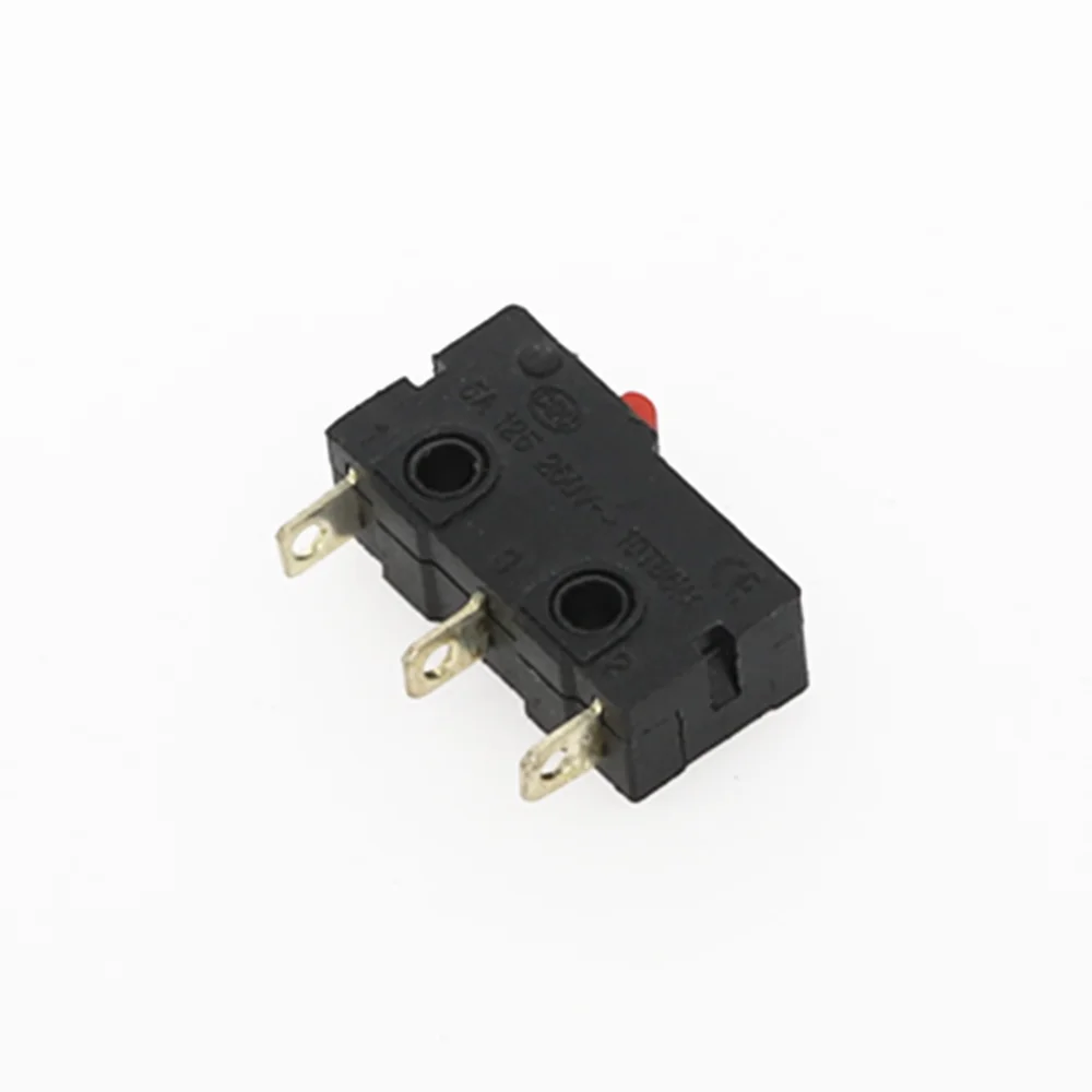 10 шт. AC 125/250V 0.5A SPDT 3 контакты кнопочный микро привод концевой