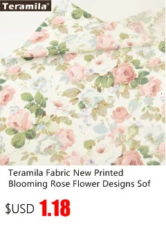 Teramila хлопок ткани метров 50x160 см животных мультфильм дизайн Telas DIY Лоскутная Ткань Ремесло Tissus Qulits Швейные простыни