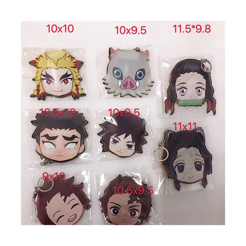 

Anime Coin Purse Demon Slayer Money Bag Cartoon Cute Change Purse