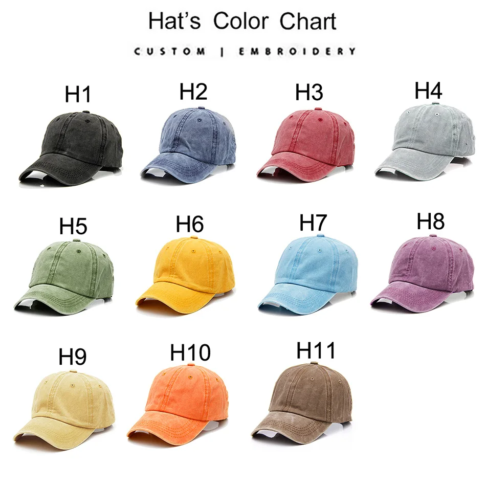 Персонализированная вышитая бейсболка с логотипом вашего имени мужская и