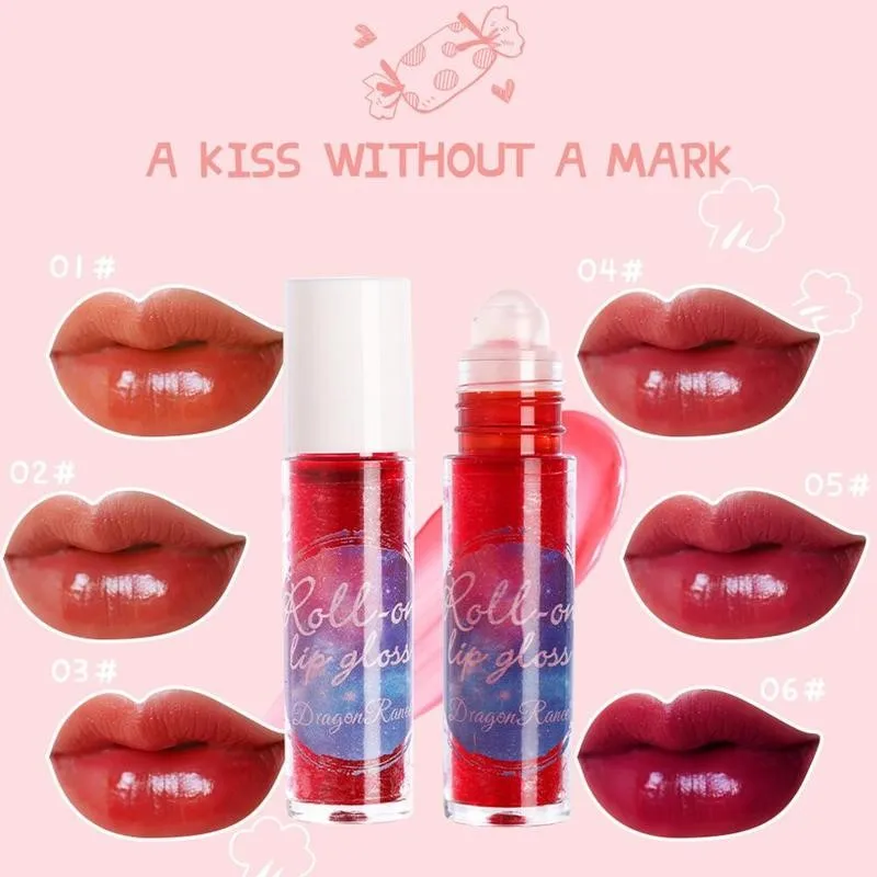 Роликовый блеск для губ матовая увлажняющая Глянцевая жидкая помада стойкий