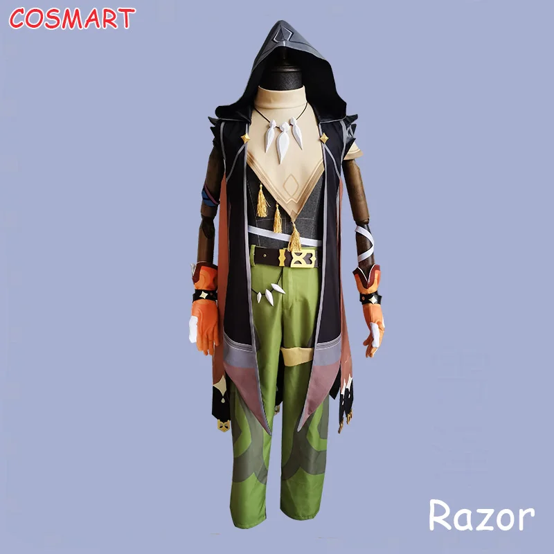 

Игровой костюм Genshin Impact Razor Leizei, униформа «Легенда о беге», Волчья ошейник, костюм для косплея, костюм на Хэллоуин для мужчин любого размера
