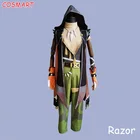 Игровой костюм Genshin Impact Razor Leizei, униформа Легенда о беге, Волчья ошейник, костюм для косплея, костюм на Хэллоуин для мужчин любого размера