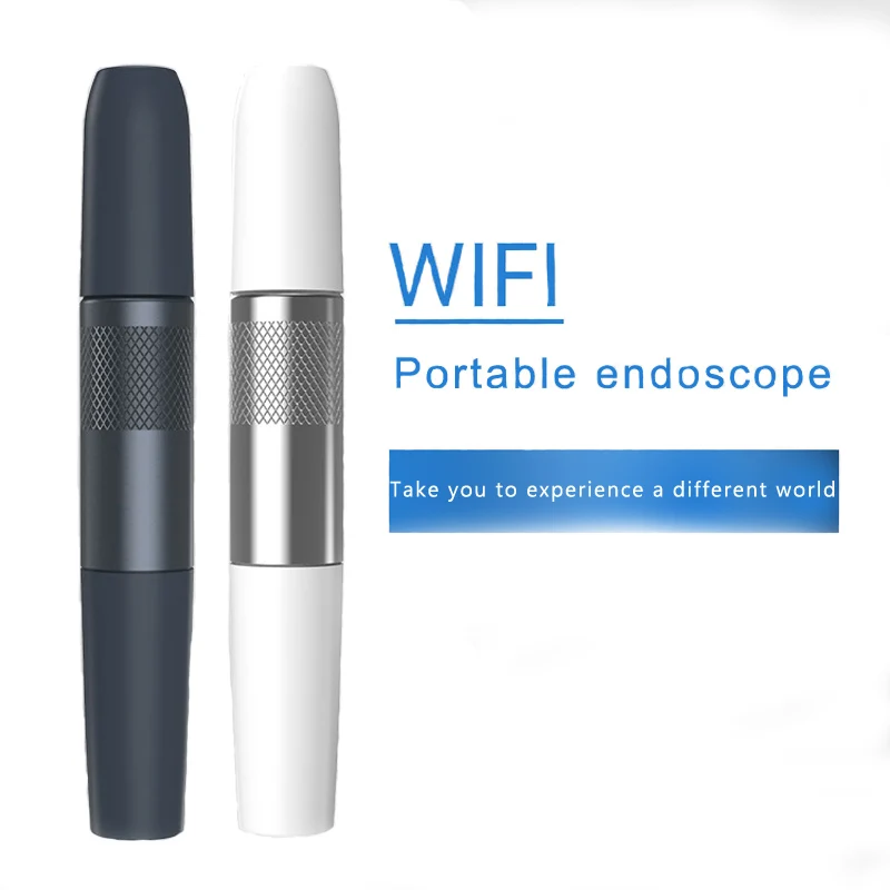 WiFi Ear Endoscope 1600P 2MP HD Беспроводная мини-камера для осмотра ушей 5,5 мм визуальный уход за ушами очистка область удалитель ушной серы инструмент - Цвет: Черный