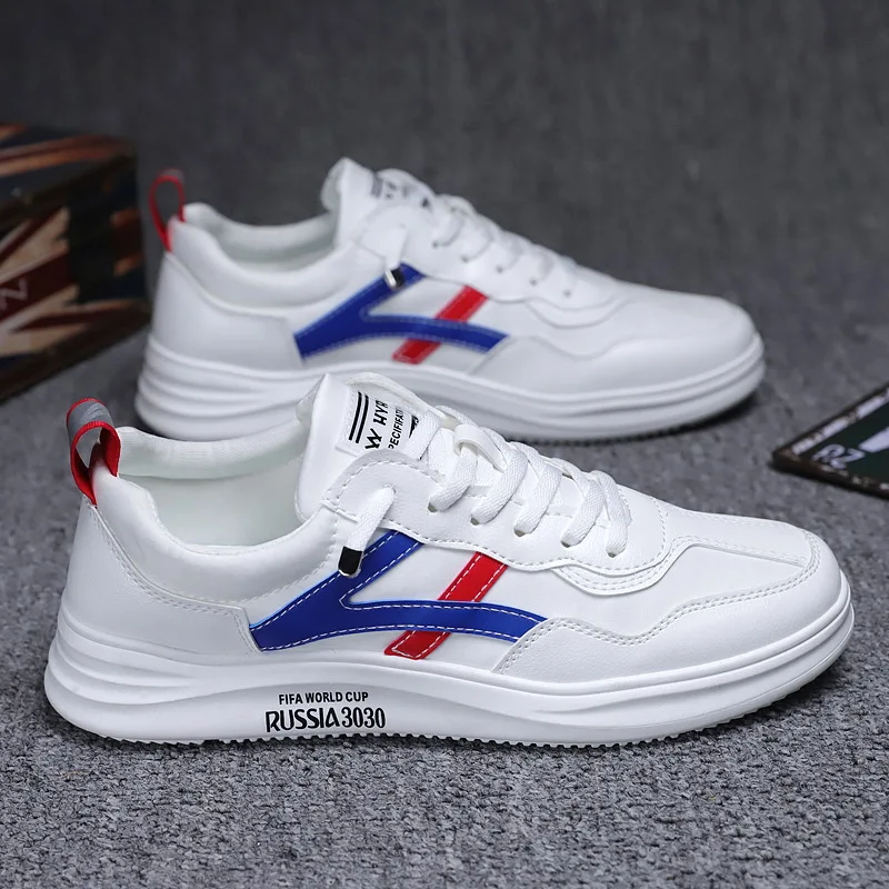 

Мужские кроссовки с низким верхом, белые дышащие кроссовки, универсальная модная повседневная обувь, AO04, лето 2020