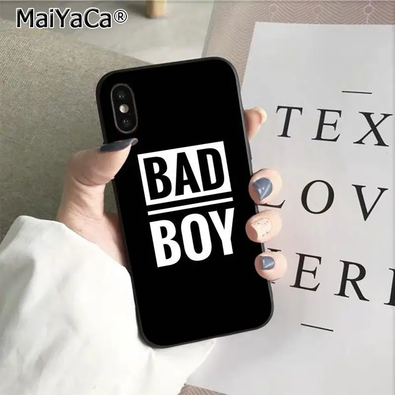 A3 MaiYaCa BAD BOY Coque Shell чехол для телефона Apple iphone 11 pro 8 7 66S Plus X XS MAX 5s SE XR Чехлы мобильный чехол - Цвет: A3
