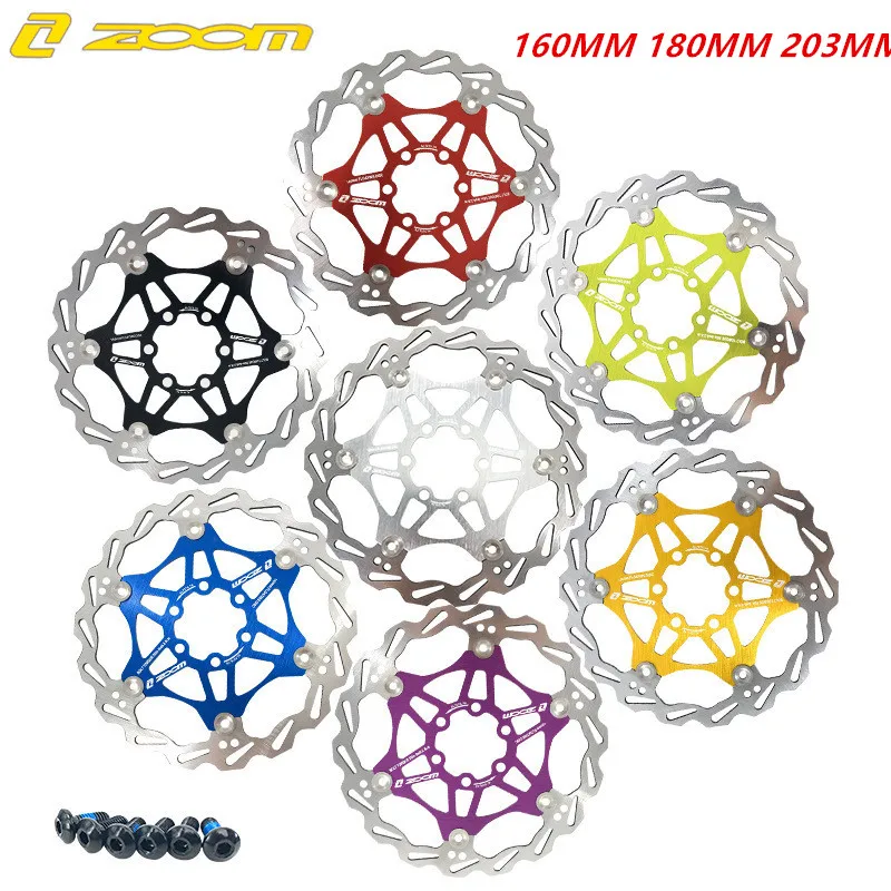 Ультралегкий Гидравлический тормозной ротор с зумом для горного велосипеда 160