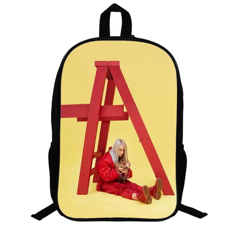 21 14,5 дюймов Billie Eilish школьные сумки для подростков рюкзак в стиле «хип-хоп» для мальчиков и девочек, рюкзак для ноутбука, рюкзак для путешествий вентиляторы подарок - Цвет: 21