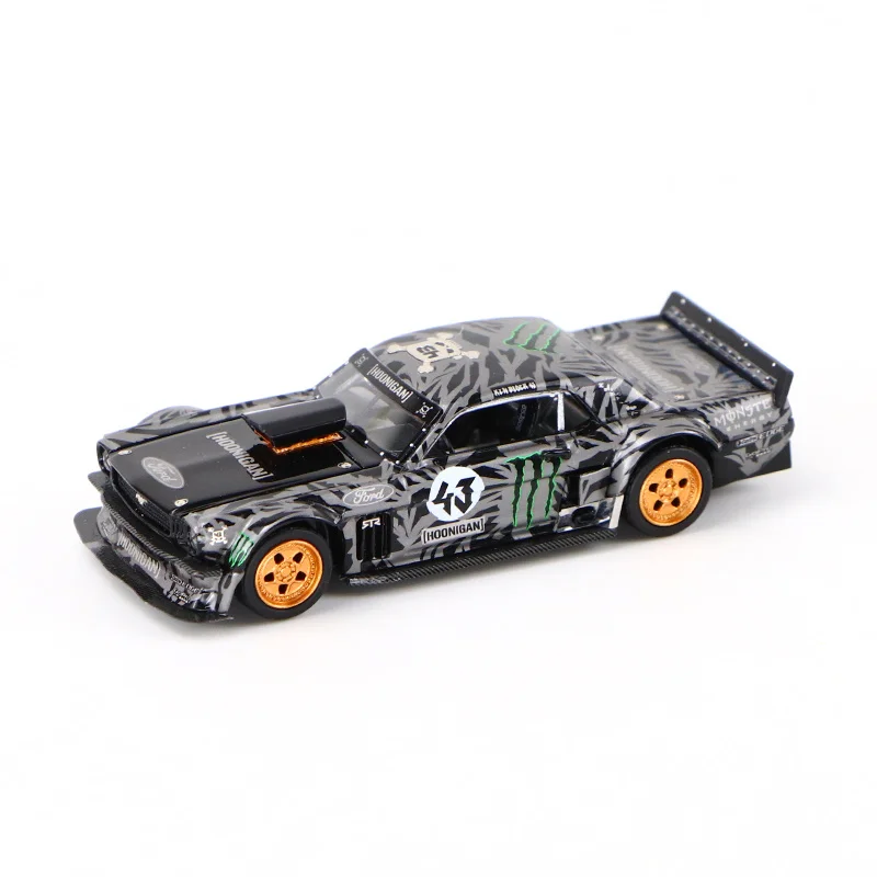 

1/64 1965 Ford Mustang resin car model supercharged racing car YM Toys for children Toys for boy #43