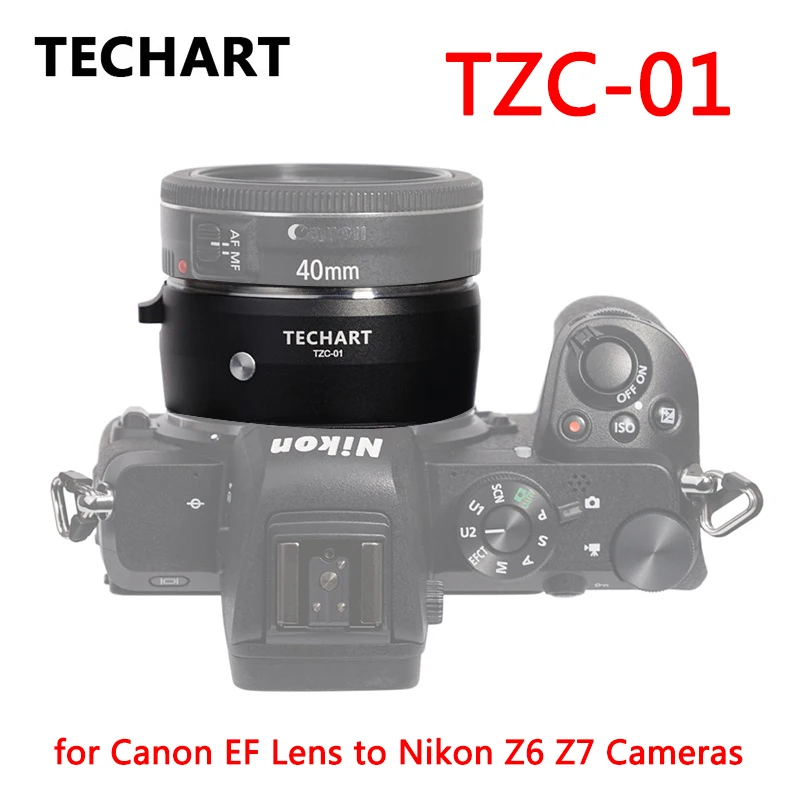 Адаптер для объектива Canon EF на Nikon Z6 Z7 Z50|Адаптеры объектива| |