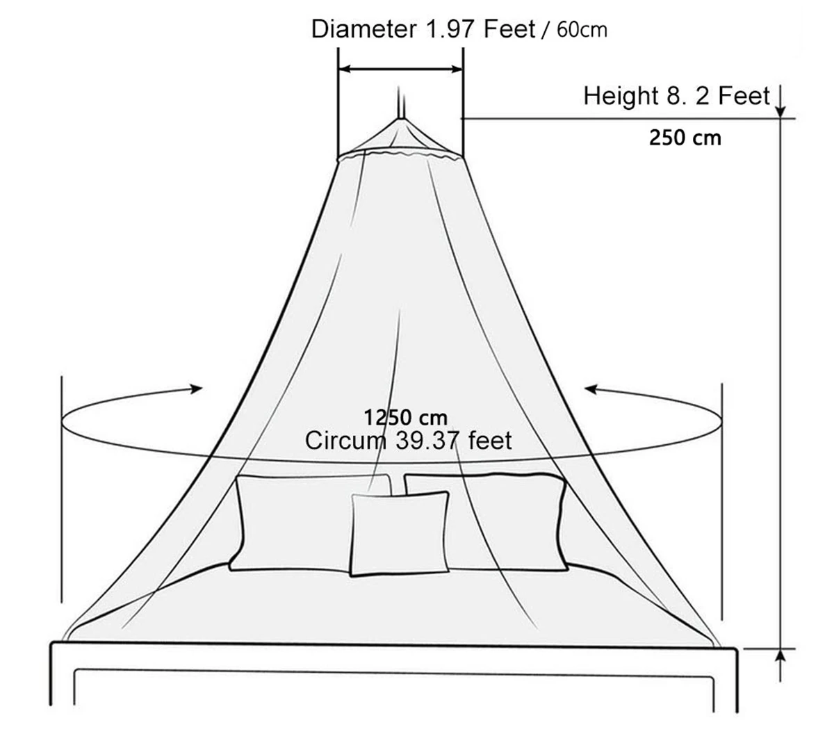 Балдахин кровати с люминесцентными звездами светящимися в темноте для младенцев