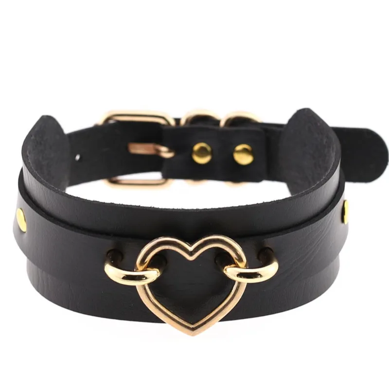 WKOUD EAM 2020 European And American Style Pure Hand-made Harajuku Punk Abdomen Belt Personality Wild PU Leather Collar ZD988 | Аксессуары