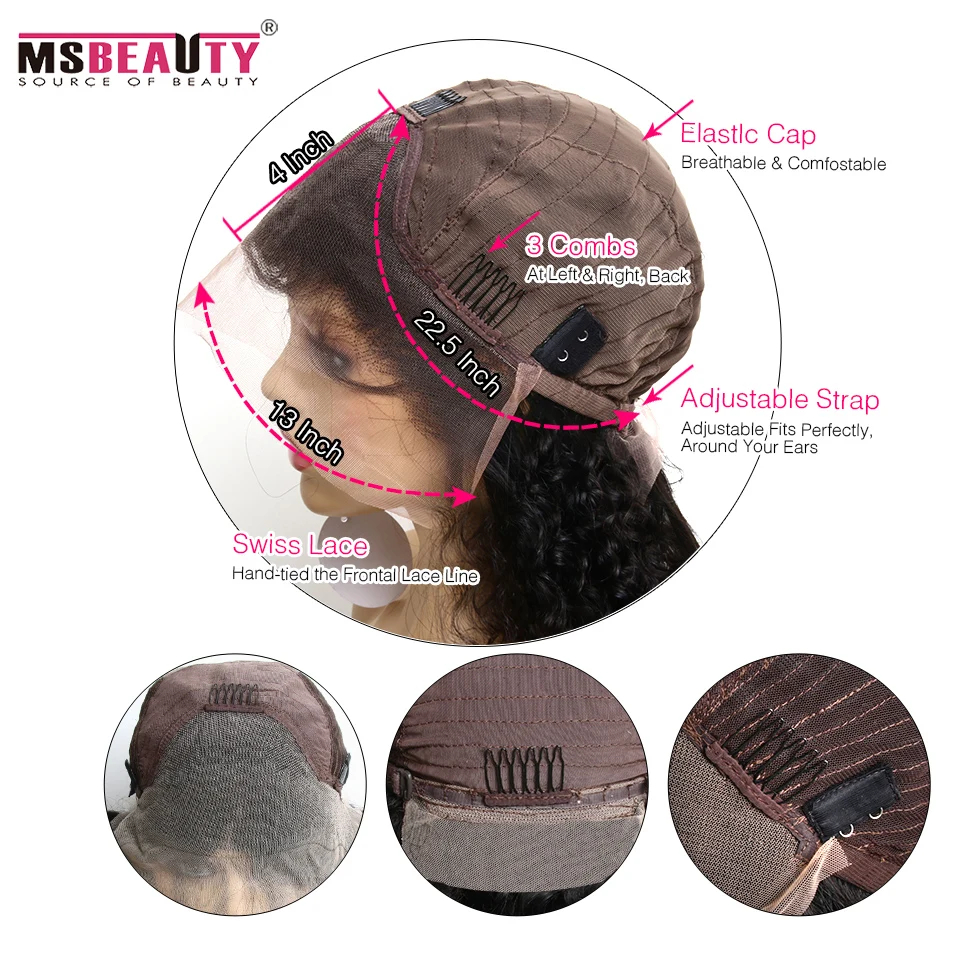 13*4 Короткие парики боб перуанские волосы 100% Реми кружевные передние из