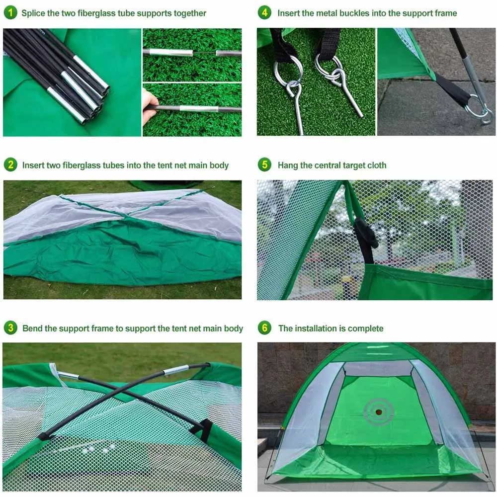 Satılık Golf Ağları Arka Bahçe Için Sürüş, 2/3M Golf Antrenman Ağları Ile Hedef Ve Taşıma çantası, Golf Isabet Ağları Kapalı Veya Açık Kullanım Için