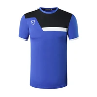 jeansian mens sport tee shirt tshirt t shirts tops running gym fitness workout football short sleeve dry fit lsl073 blue