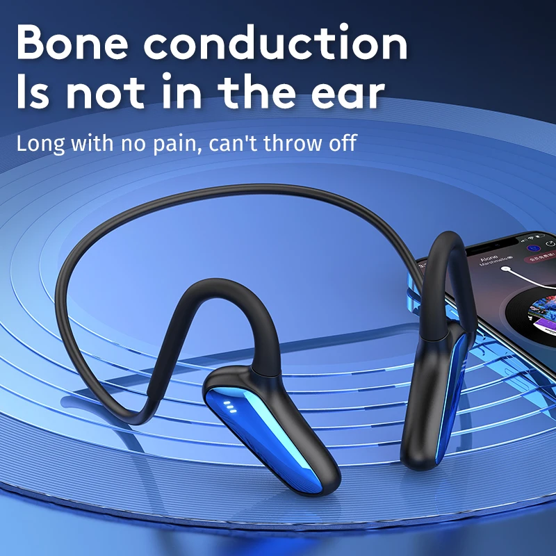 

Гарнитура беспроводная спортивная с поддержкой Bluetooth и микрофоном