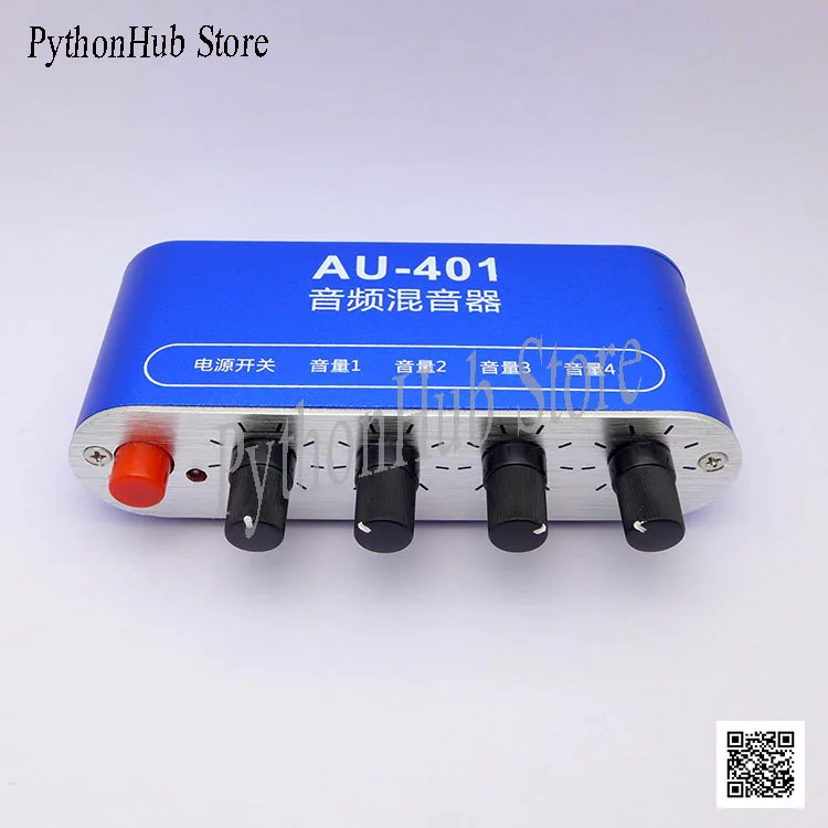Двухканальный аудиовыход 4 в 1 четыре входа один выход многоканальное смешивание