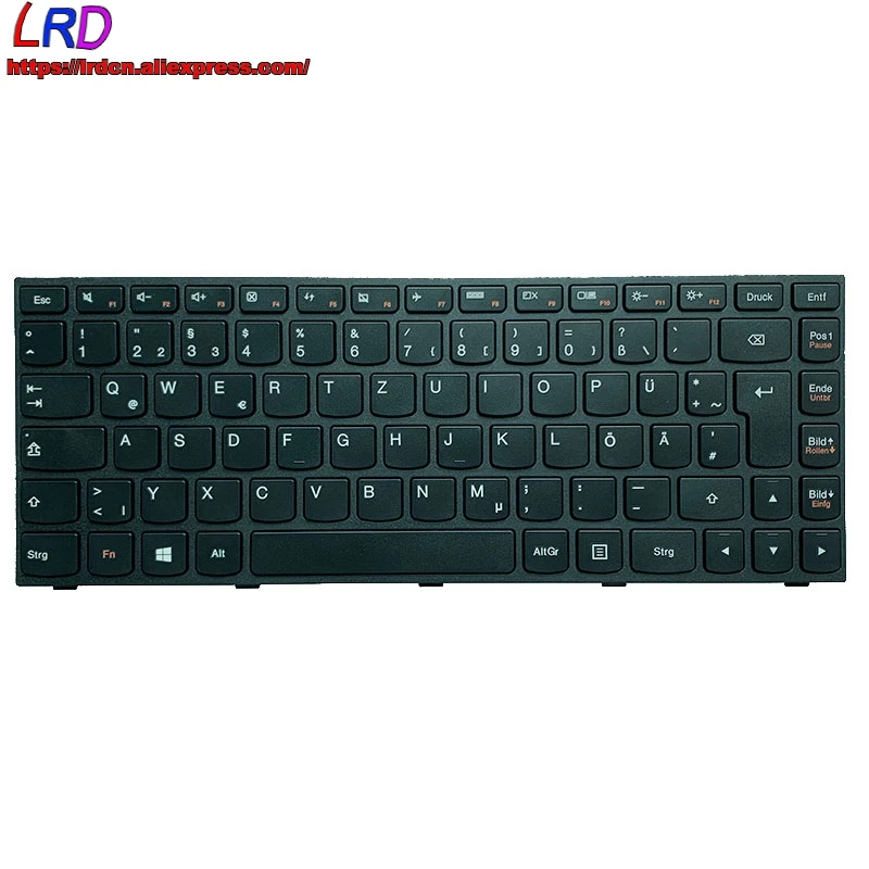 DE немецкая клавиатура для ноутбука Lenovo 300-14 500-14 ACZ иск B40 B41 Z41 Z40 G40 -70 -75 -45 -80 -30 Felx2-14
