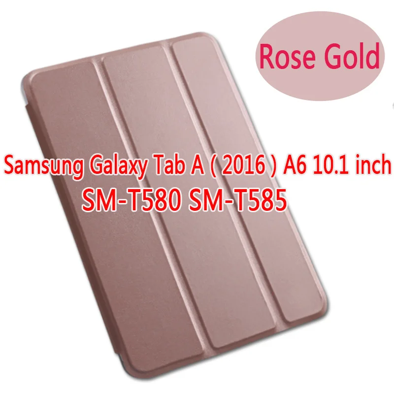 Tab A 10.1 2016 T580 Чехол для Samusng Galaxy Tab A() SM-T280 T285 7,0 SM-T580 T585 10," чехол для планшета кожаный смарт-чехол для сна - Цвет: Tab A 10.1 2016 T580