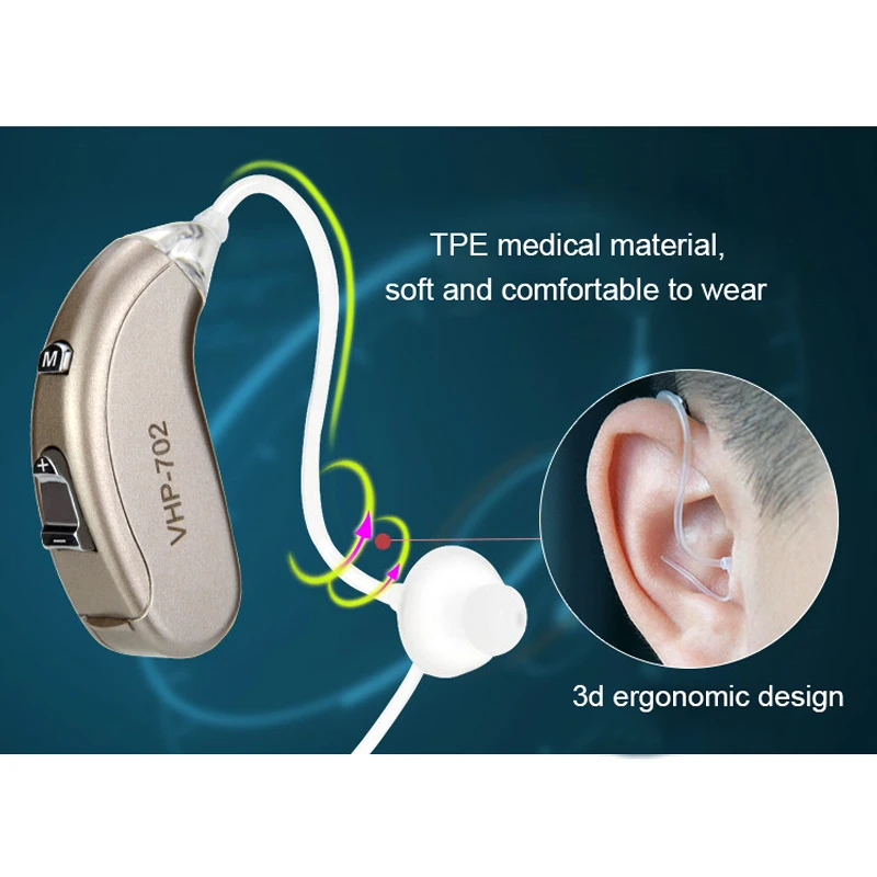 4 канальный цифровой слуховой аппарат Рик ухо слуховые аппараты усилители звука