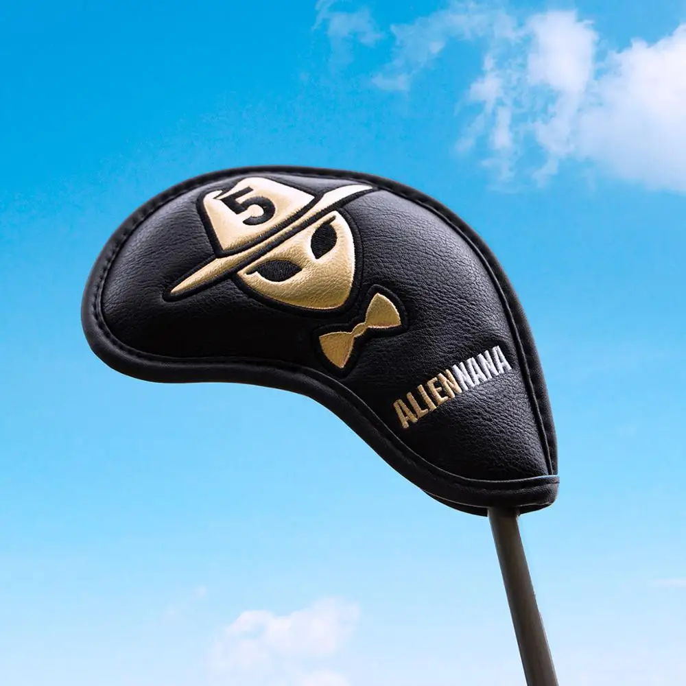 Набор металлических чехлов для головы гольфа чехлы волос клуба Aliennana 9 шт./компл. |