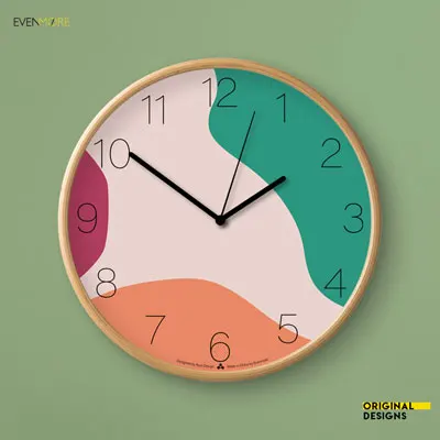 

Numbers Face Wall Clock Needle Simple Silent Creative Digital Wall Clock Modern Design Living Room Relo Pared Room Decoration
